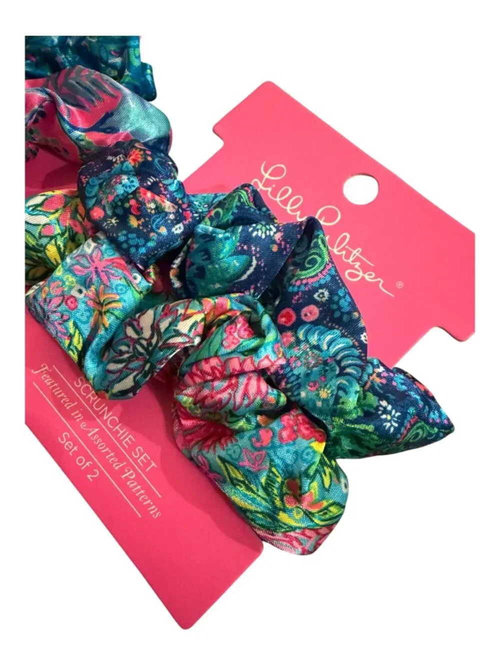 NWT Lilly Pulitzer Hair Scrunchie Set of 4